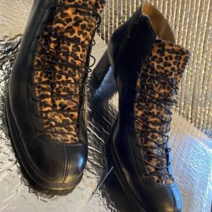 Cheetah Ankle Boots -Palizzio made in Spain